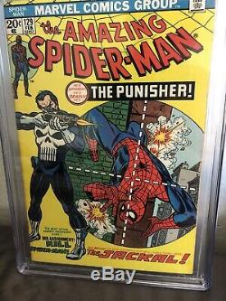 Amazing Spider-Man #129 CGC 6.5 First Appearance Of The Punisher New CGC Label