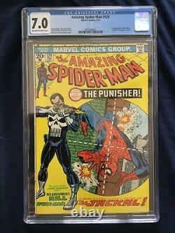 Amazing Spider-Man #129 CGC 7.0 1974 Punisher and Jackal 1st app New Slab