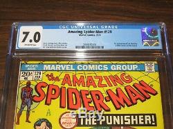 Amazing Spider-Man 129 CGC 7.0 1st Appearance Punisher Marvel New Slab