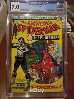 Amazing Spider-Man #129 CGC 7.0 1st Appearance of the Punisher & Jackal Marvel