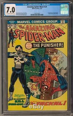 Amazing Spider-Man #129 CGC 7.0 (OW-W) 1st Punisher Appearance