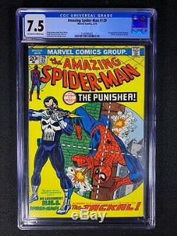 Amazing Spider-Man #129 CGC 7.5 (1974) 1st app of the Punisher