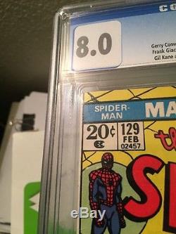 Amazing Spider Man 129 CGC 8.0