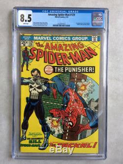 Amazing Spider-Man #129, CGC 8.5, 1st Punisher