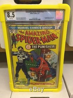 Amazing Spider-Man 129 CGC 8.5 VF+ White Pages 1st Punisher Appearance