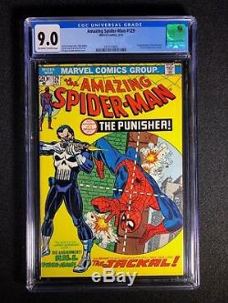 Amazing Spider-Man #129 CGC 9.0 (1974) 1st app of the Punisher
