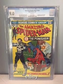 Amazing Spider-Man#129 CGC 9.0! 1ST APPEARANCE PUNISHER
