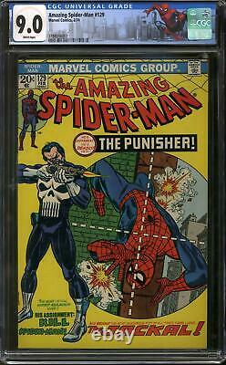 Amazing Spider-Man #129 CGC 9.0 (W) 1st Appearance of the Punisher
