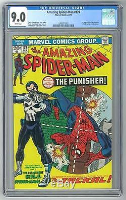 Amazing Spider-Man #129 CGC 9.0 (W) 1st appearance of the Punisher