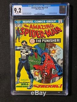 Amazing Spider-Man #129 CGC 9.2 (1974) 1st app of the Punisher WHITE Pages