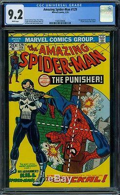 Amazing Spider-Man 129 CGC 9.2 White Pages