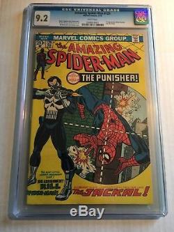 Amazing Spider-Man #129! CGC 9.2 White Pages! 1st appearance of the Punisher
