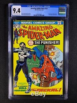 Amazing Spider-Man #129 CGC 9.4 (1974) 1st app of the Punisher