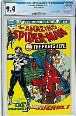 Amazing Spider-Man #129 CGC 9.4 1st Punisher