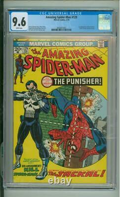 Amazing Spider-Man #129 CGC 9.6 Origin & 1st App Of The Punisher 1974