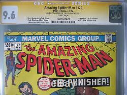 Amazing Spider-Man #129 CGC 9.6 SS Signed Romita & Stan Lee 1st Punisher