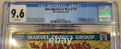 Amazing Spider-Man #129 CGC 9.6 WP 1st Appearance Punisher 1974 Grail Bronze Key