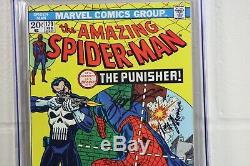 Amazing Spider-Man #129 CGC-SS 8.0 WP 3X Roy Thomas Romita Conway 1st Punisher
