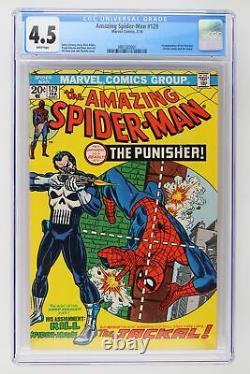 Amazing Spider-Man #129 Marvel 1974 CGC 4.5 1st Appearance of The Punisher