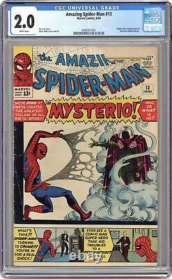 Amazing Spider-Man #13 CGC 2.0 1964 4092051001 1st app. Mysterio