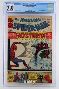 Amazing Spider-Man #13 CGC 7.0 FN/VF Marvel 1964 1st App of Mysterio