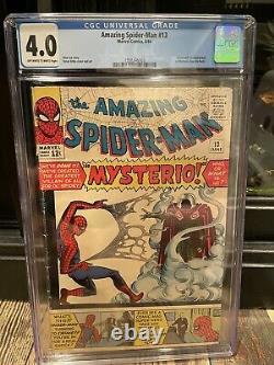 Amazing Spider-Man 13 Cgc 4.0 OW-w Graded First Appearance 1st App Mysterio