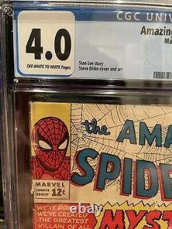Amazing Spider-Man 13 Cgc 4.0 OW-w Graded First Appearance 1st App Mysterio