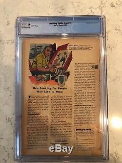 Amazing Spider-Man 13 First Appearance Mysterio Stan Lee Steve Ditko CGC Marvel