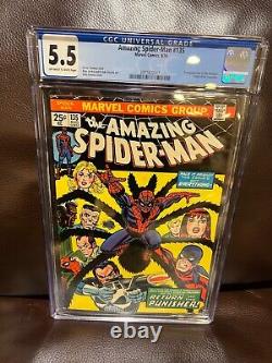 Amazing Spider-Man 135 CGC 5.5 Grade F- 2nd Appearance of Punisher HUGE SALE NOW