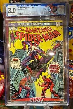 Amazing Spider-Man #136 Comic CGC Graded 3.0 1st Harry Osborn NEW GREEN GOBLIN