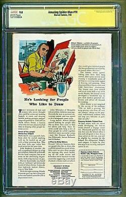Amazing Spider-Man #14 1964 Marvel 1st app Green Goblin Signed Stan Lee CGC 9.0