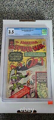 Amazing Spider-Man #14 CGC 3.5 1st appearance of the Green Goblin MEGA KEY