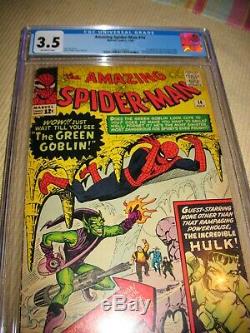 Amazing Spider-Man #14 CGC 3.5 Green Goblin Stan Lee Steve Ditko Marvel 1964