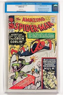 Amazing Spider-Man #14 CGC 5.0 1st Appearance Green Goblin
