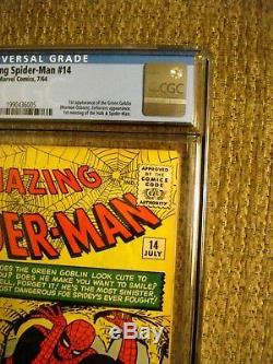 Amazing Spider-Man #14 CGC 5.0 VG/FN 1st appearance of Green Goblin