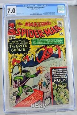 Amazing Spider-Man #14 CGC 7.0 1st appearance Green Goblin Key