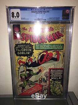 Amazing Spider-Man #14 Cgc 8.0 Cream To Off-white Pages! No Reserve