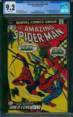 Amazing Spider-Man #149? CGC 9.2? 1st App of SPIDERMAN CLONE Marvel Comic 1975