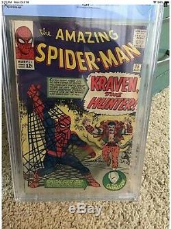 Amazing Spider-Man #15 (1964) CBCS 3.0 1st Kraven the Hunter