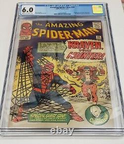 Amazing Spider-Man #15 Kraven the Hunter 1st Appearance 1964 CGC Graded 6.0