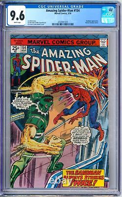 Amazing Spider-Man 154 CGC Graded 9.6 NM+ Marvel Comics 1976