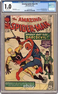 Amazing Spider-Man #16 CGC 1.0 1964 4373203003