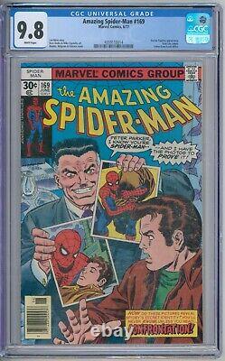 Amazing Spider-Man 169 CGC Graded 9.8 NM/MT Marvel Comics 1977