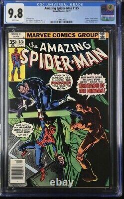 Amazing Spider-Man 175 CGC 9.8 Death of the Hitman Statue of Liberty Cover1977