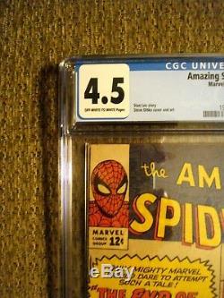Amazing Spider-Man # 18 CGC 4.5 VG+ 1st app. Of Ned Leeds (HOBGOBLIN)