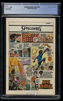 Amazing Spider-Man #183 CGC NM/M 9.8 White Pages Rocket Racer! Marvel 1978