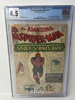 Amazing Spider-Man #19 CGC 4.5 1st Appearance MacDonald Gargan, Marvel 1964