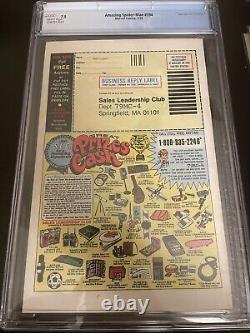 Amazing Spider-Man #194 CGC 7.5 White Pages Newsstand 1st Appearance Black Cat
