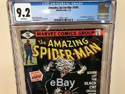 Amazing Spider-Man 194 CGC 9.2 (First Black Cat)