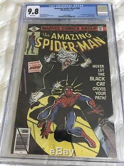 Amazing Spider-Man #194 CGC 9.8 1st appearance of the Black Cat! WHITE PAGES